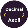 Decimal to ASCII